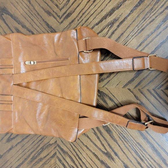 Brown Backpack Purse - Picture 3 of 9